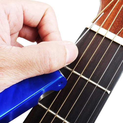 Imagen 3 de 5 de Set 13 Limas Para Cejilla Multiuso Guitarra Bajo Luthier S.