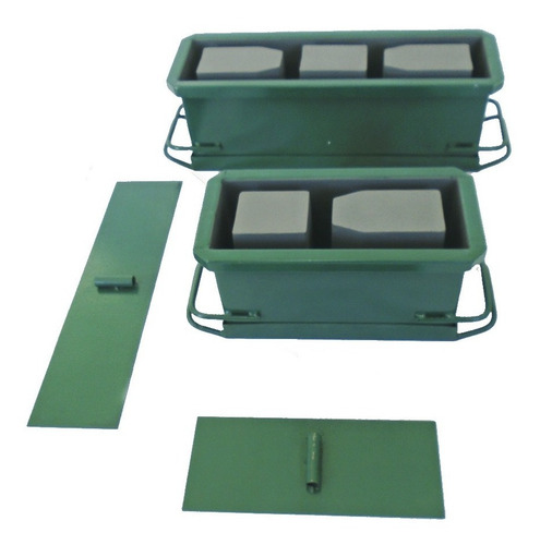 Imagem 4 de 5 de Kit Forma Manual Bloco Estrutural 14x19x34 E 14x19x54 Cms