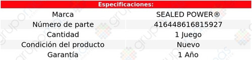 Set Bujes Perno Pistón Sealed Power K3500 V8 6.5l 92-00