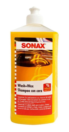 Sonax Shampoo Con Cera 500 Ml