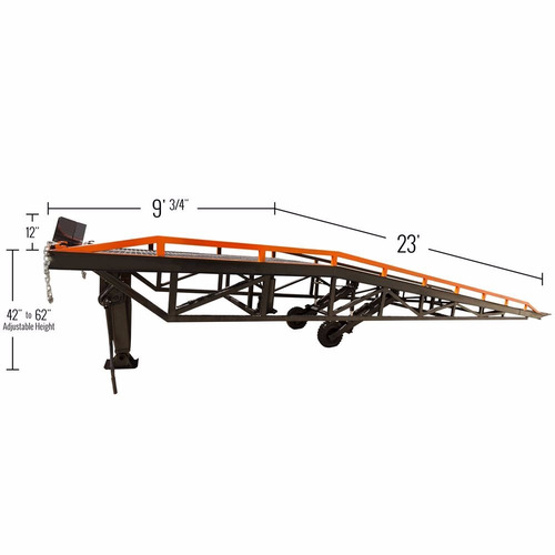 Rampa 11m Para 10 Toneladas Equus. Descarga De Containers