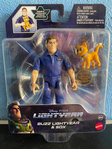 Figuras De Acción Pelicula Buzz Lightyear, Colección 4 Pzas. (Usado)