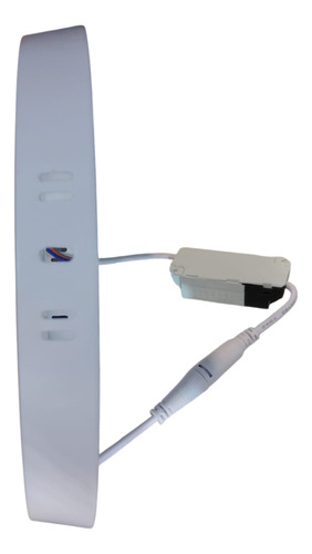 Plafón Led Redondo 18w Luz Cálida De Aplicar Trefi Blanco