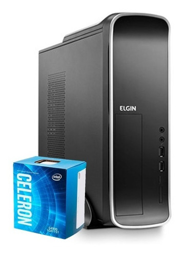 Computador Elgin E3 Slim Fit Intel Celeron G4900 4gb Hd 500