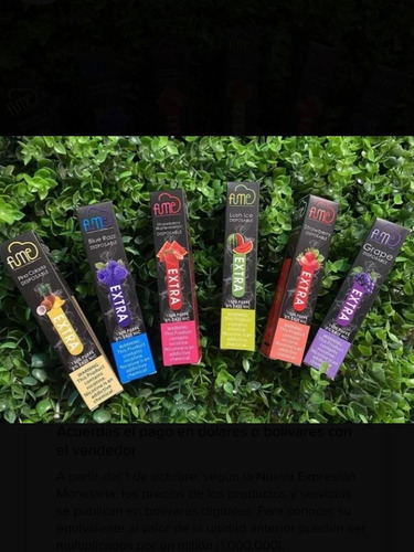 Imagen 3 de 5 de Puff Vaper Marca Fume Ultra 2500 Caladas (sabores Variados)