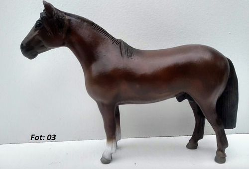 Miniatura Cavalo Crioulo Resina Envio Imediato