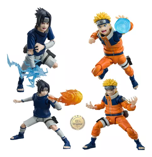 Boneco Naruto Figura e Ação Sasuke Uchiha