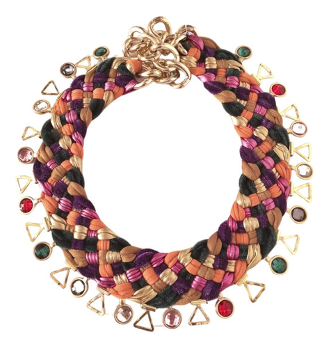 Maria La Biyux Collar Geometric Queen