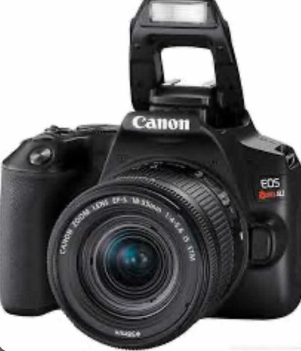 Canon Câmera Dslr Eos Rebel Sl3 Com Lente Ef-s 18-55