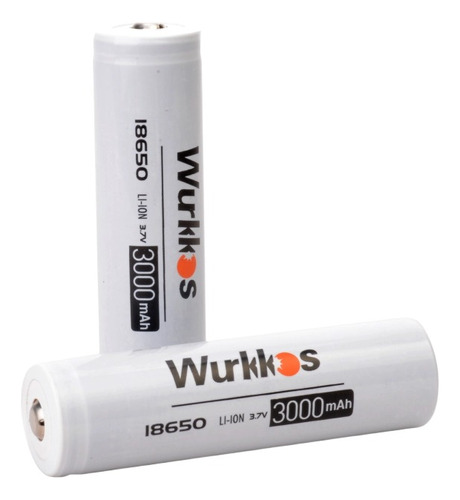  Baterías De Li-ion Recargables Wurkkos 18650 (3000 Mah)