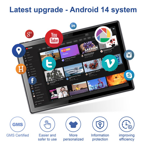Tableta Byybuo A10_l 101 Android 14 8gb Ram 128gb Wifi