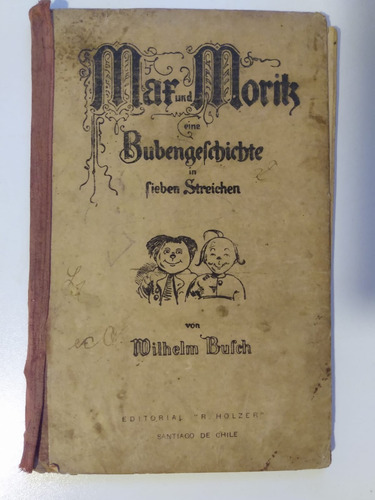 Max Und Moritz Bubengechichte - Wilhelm Buch (Usado)