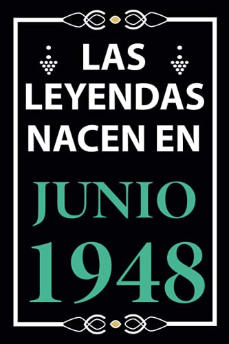 Las Leyendas Nacen En Junio 1948: Regalo De Cumpleaños Perfe