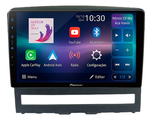 Multimidia Pioneer Fiat Idea 07/12 9p Carplay Android