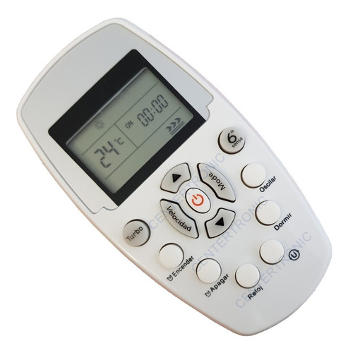 Imagen 1 de 5 de Control Remoto Aire Acondicionado Para Whirlpool Electra 18c