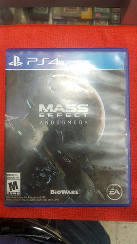 Mass Effect Andromeda Ps4 Físico Y Original (Usado)