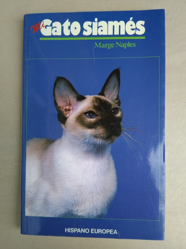 Libro Ilustrado Mi Gato Siamés Manual Español Original
