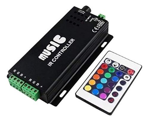 Rgbzone Tm Ir Controlador De Música 24 Teclas Leds De Mando 