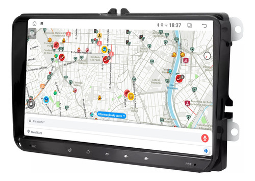 Multimidia Vw Fox 14/21 9p Octacore 4gb 64gb Carplay 4g