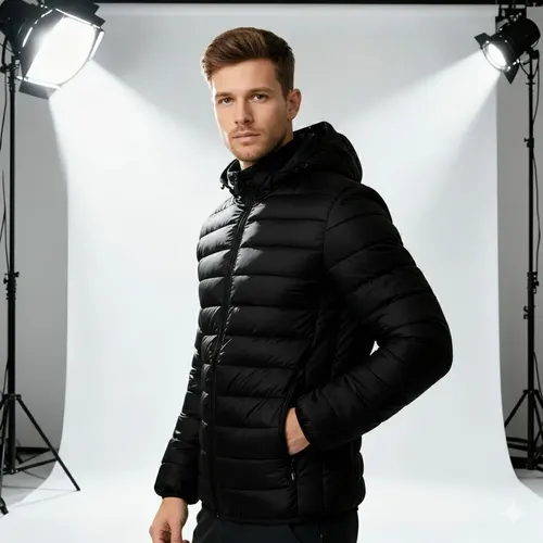 Jaqueta Masculina Puffer Corta Vento Bobojaco