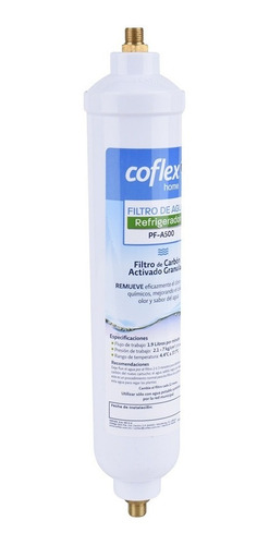 Filtro De Agua Para Refrigerador Pf-a500 Coflex. 