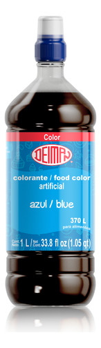 Colorante Artificial Azul 1 Litro Deiman 370 L