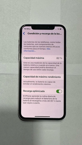 Iphone X Apple 64gb Color Gris Claro Gris Claro (Usado)