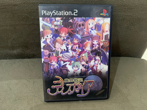 Jogo Original De Ps2 Makai Senki Disgaea Japonês (Usado)