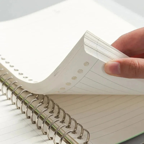 Libreta Anillada Languo Tipo Binder A5 Con Sistema Refill