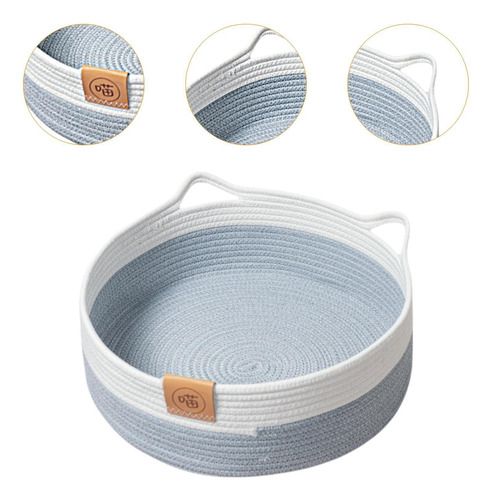 Cama Tejida Para Mascotas, Tablero Rascador Para Gatos, S