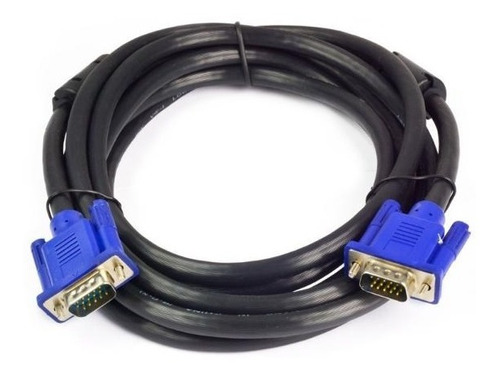 Cable Vga A Vga 5mts 15 Pines C/ Doble Filtro Macho A Macho