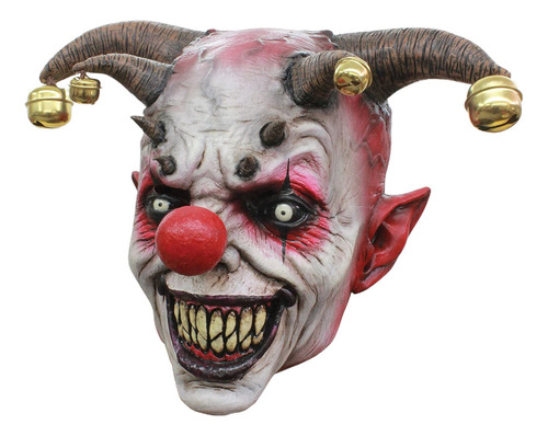 Máscara De Payaso Jingle Jangle Disfraz Terror Halloween Qsw