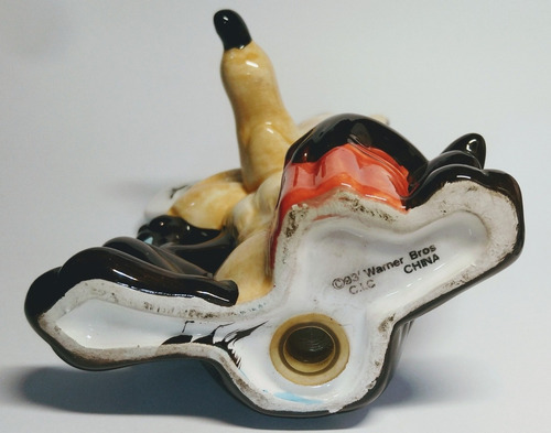 Figura Coyote Warner De Porcelana De 1993 (Usado)