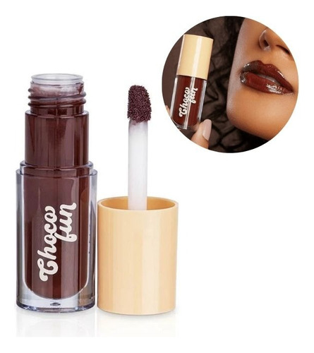 Tint Cream Ganache Choco Fun Fenzza Gloss Para Lábios Macios
