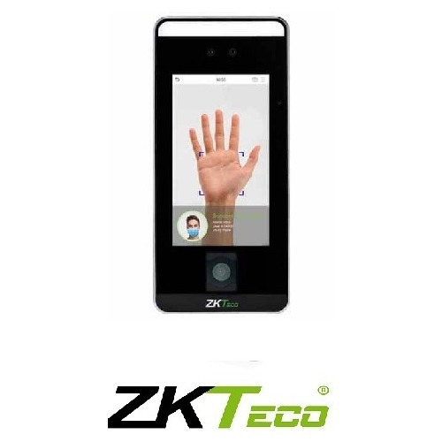 Control Accesos Facial Detección Barbijo Zkteco Inteligencia