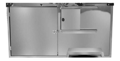 Imagem 5 de 8 de Carrinho De Churrasco Grego Inox Com 1 Torre 3 Queimadores
