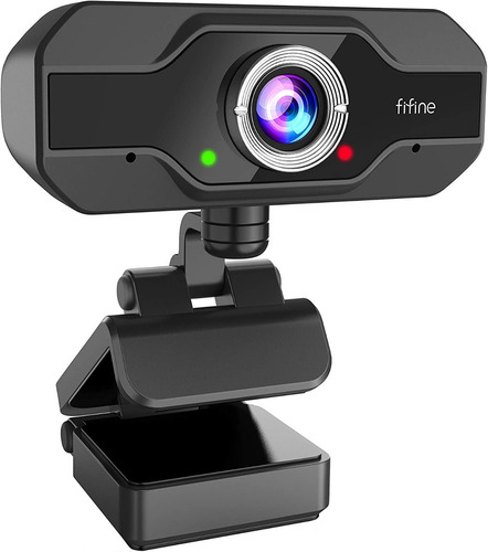 Imagen 1 de 8 de Webcam Cámara Web Usb Con Micrófono Para Videollamadas 