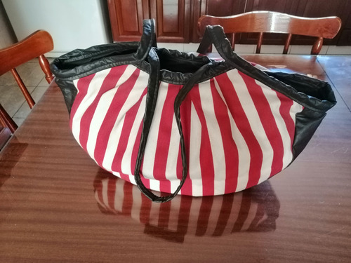 Cartera  Bolso Rayado