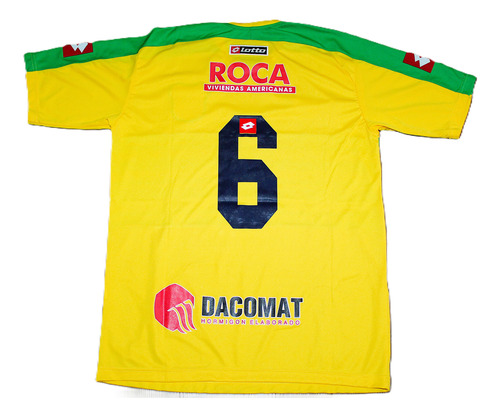 Camiseta Defensa Y Justicia 2010/11 Lotto Titular Utilería 6 (Usado)