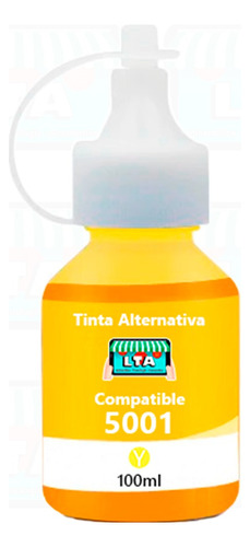 Botella Tinta Amarilla Alternativa Compatible Para Dcp-t510w