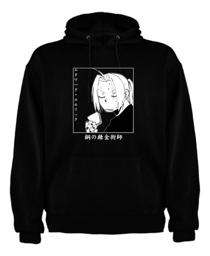 Canguro Harajuku Japonesa Anime Fullmetal Alche Unisex