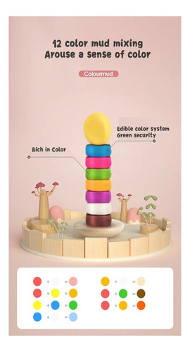Kit De Juguetes De Plastilina For Hacer Fideos Diy For Niñ