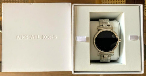 Smartwatch Relógio Michael Kors Access Sofie Mkt5024 Prata