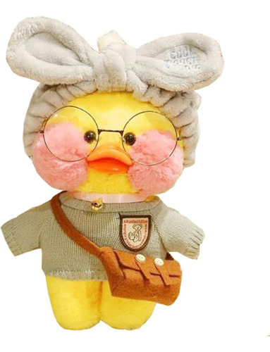 30cm Netred Pato Amarillo Muñeca Patos Lalafanfan Patos