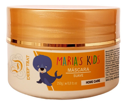 Máscara Capilar Suave Infantil Maria's Kids Deep Trat 250g