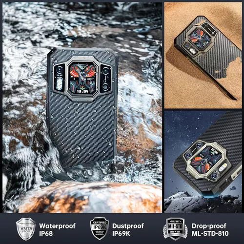 1 Teléfono Inteligente Oukitel Wp30 Pro De 120 W, 5 G, Resis