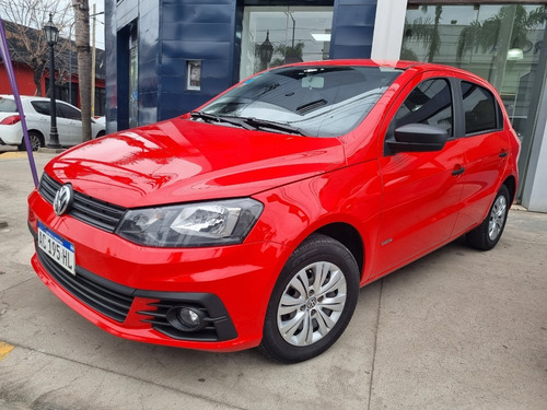Imagen 5 de 16 de Volksvagen Gol Trend Rojo Usado 2018