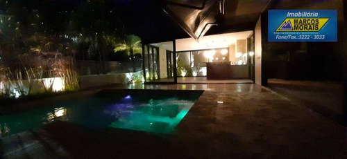 Lindo Sobrado - Alto Padrão No Alphaville Nova Esplanada I - Ca2590