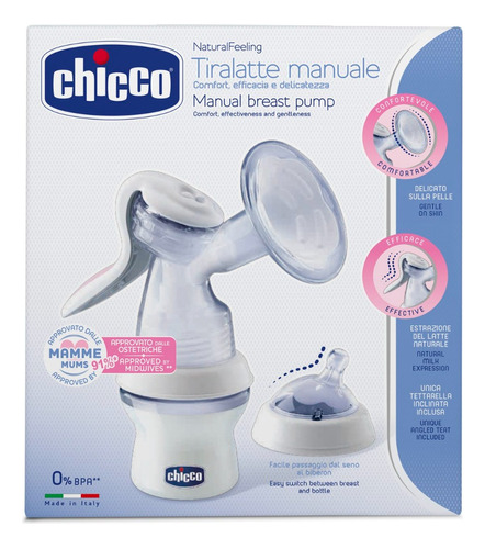 Bomba Extratora Tira Leite Manual Step Up - Chicco