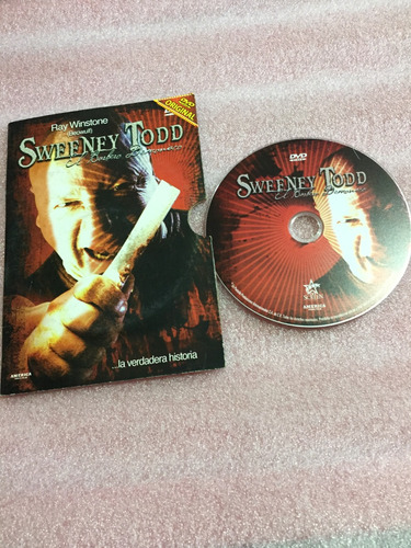 Sweeney Todd  - Dvd -  Caja Carton  - Dvd Original